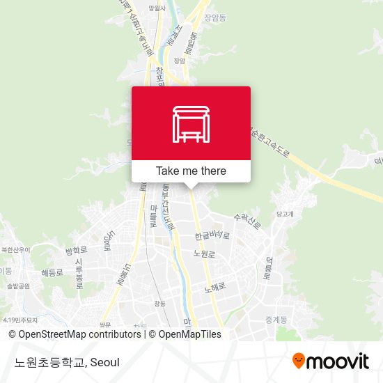 노원초등학교 map
