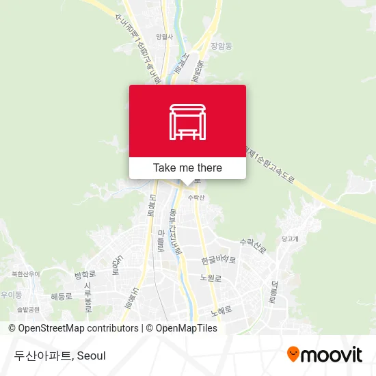 두산아파트 map