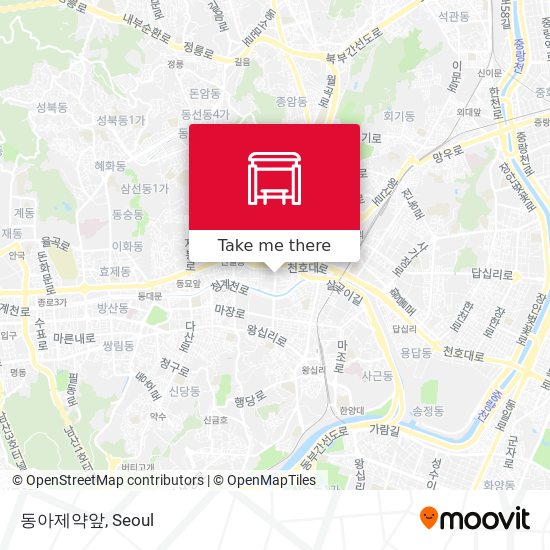 동아제약앞 map