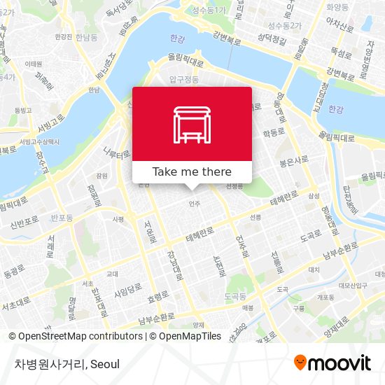 차병원사거리 map