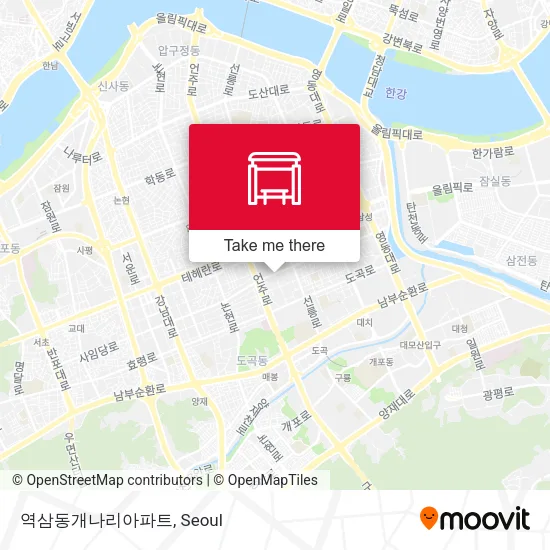 역삼동개나리아파트 map