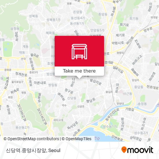 신당역.중앙시장앞 map