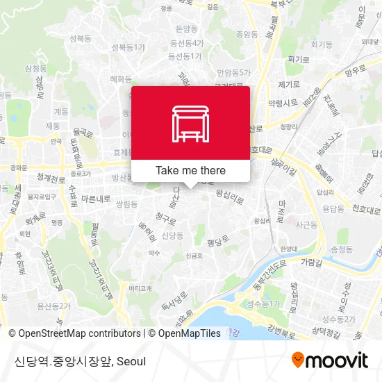 신당역.중앙시장앞 map