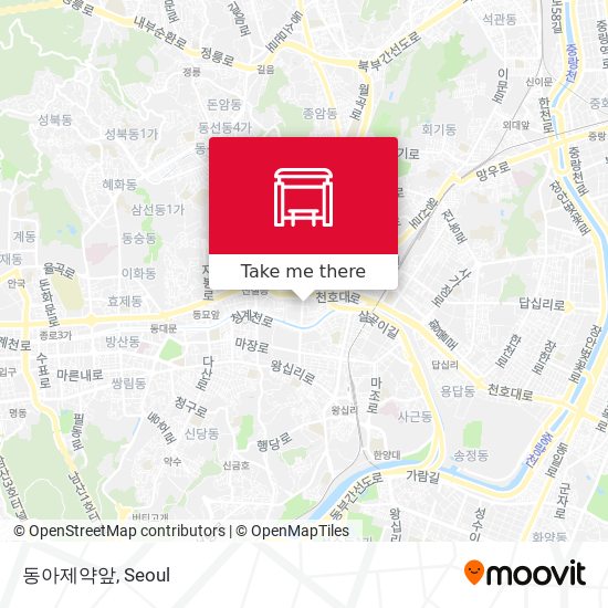 동아제약앞 map