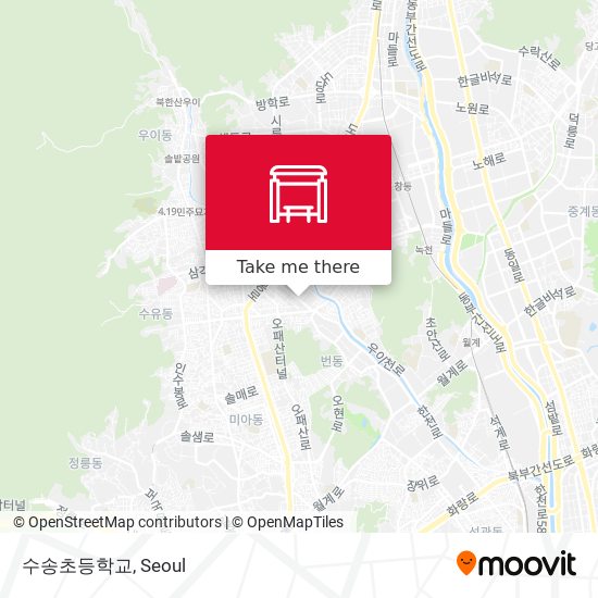 수송초등학교 map