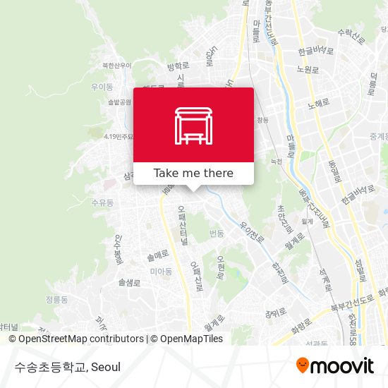 수송초등학교 map