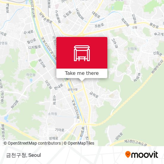 금천구청 map