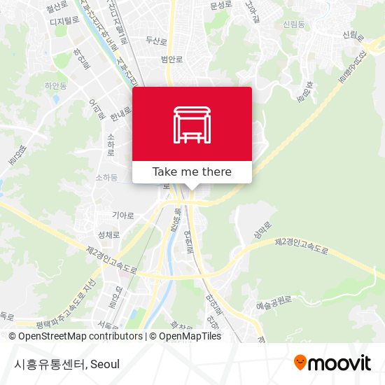 시흥유통센터 map