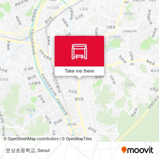문성초등학교 map