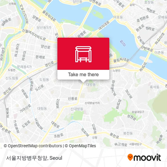 서울지방병무청앞 map