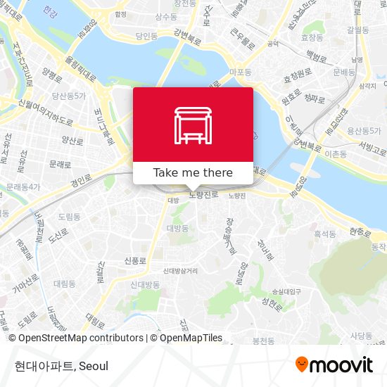 현대아파트 map