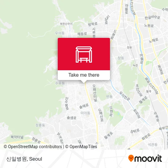 신일병원 map