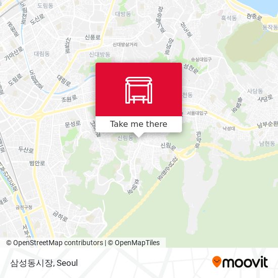 삼성동시장 map