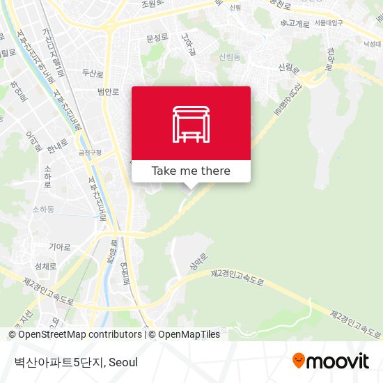 벽산아파트5단지 map