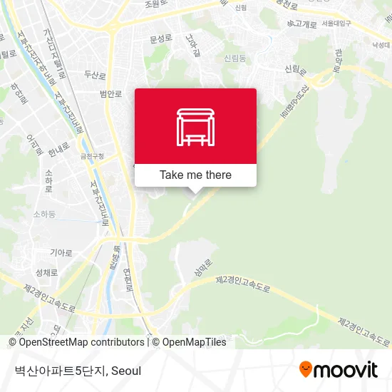 벽산아파트5단지 map