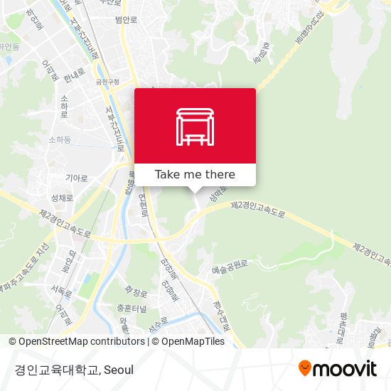 경인교육대학교 map