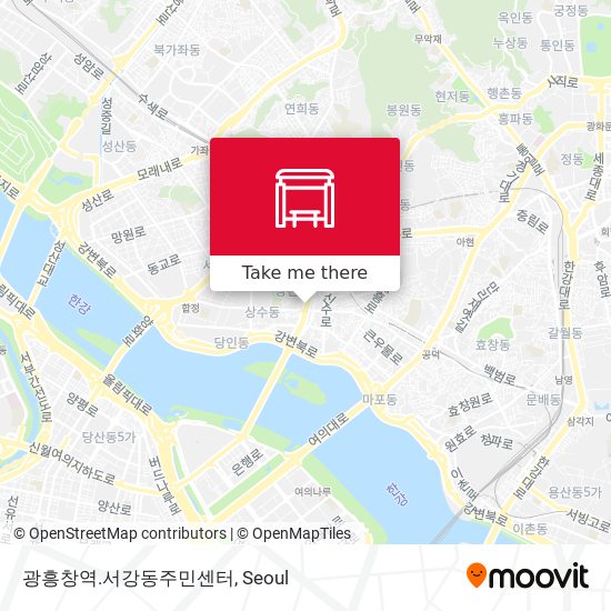 광흥창역.서강동주민센터 map