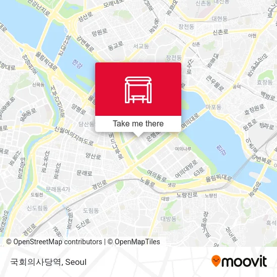 국회의사당역 map