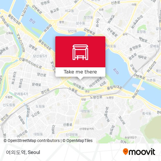 여의도역 map