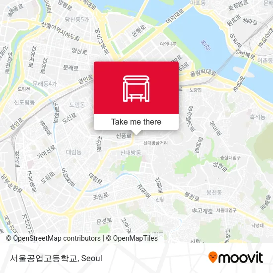 서울공업고등학교 map