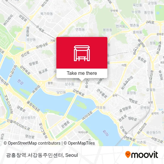 광흥창역.서강동주민센터 map