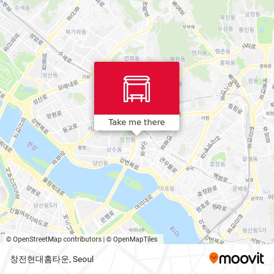 창전현대홈타운 map