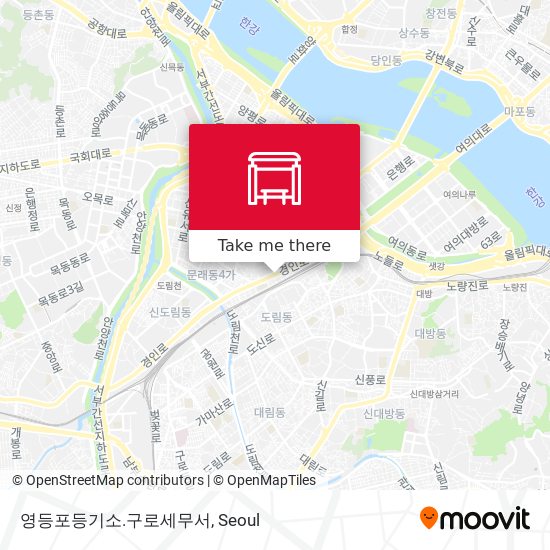 영등포등기소.구로세무서 map