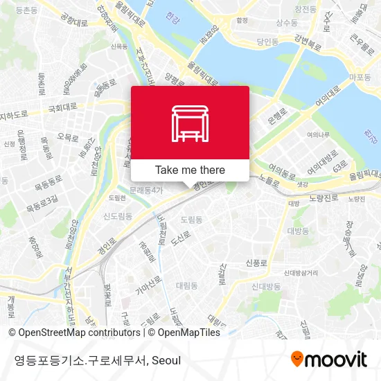 영등포등기소.구로세무서 map
