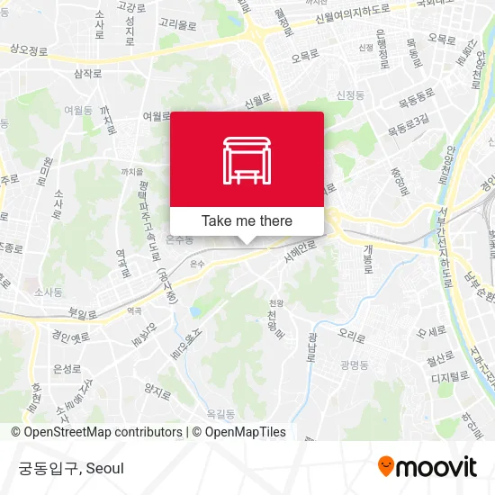 궁동입구 map
