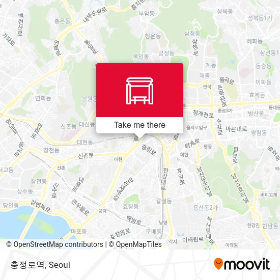 충정로역 map