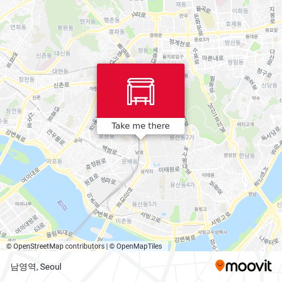 남영역 map