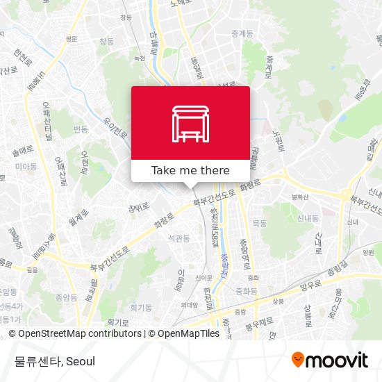 물류센타 map