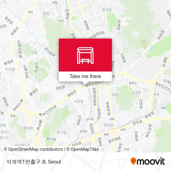 석계역1번출구.B map