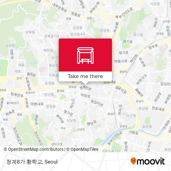 청계8가.황학교 map
