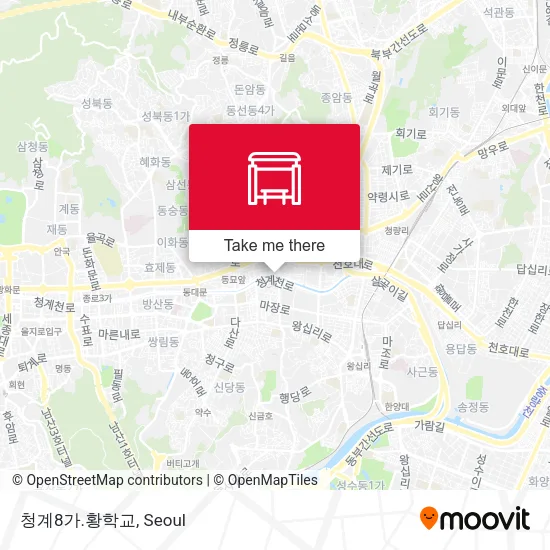 청계8가.황학교 map