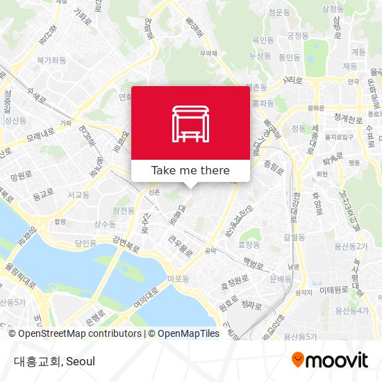 대흥교회 map