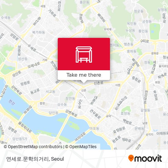 연세로.문학의거리 map