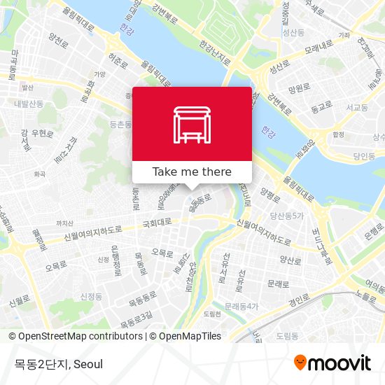 목동2단지 map