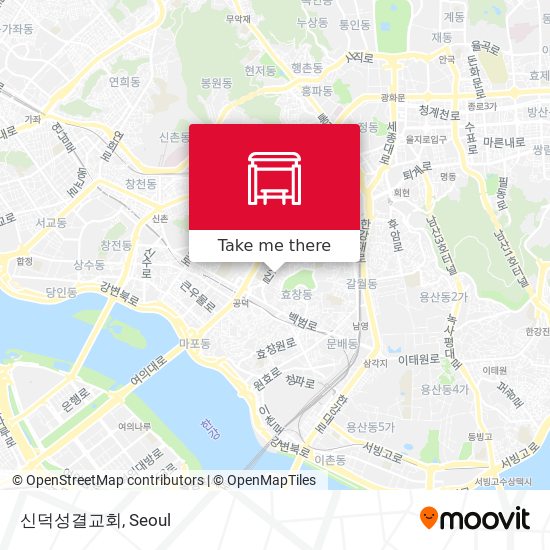 신덕성결교회 map