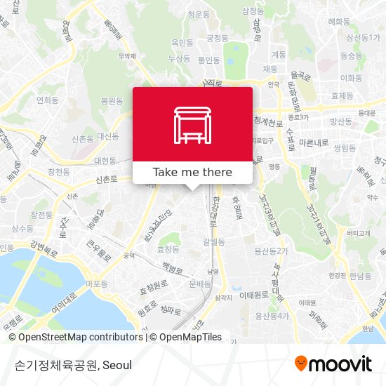 손기정체육공원 map