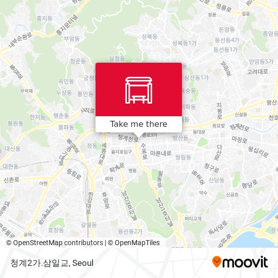 청계2가.삼일교 map