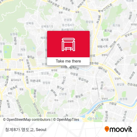 청계8가.영도교 map