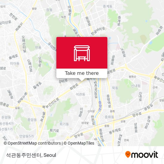 석관동주민센터 map