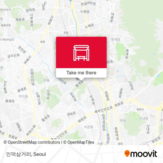 인덕삼거리 map