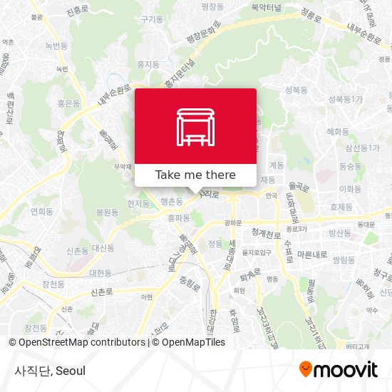 사직단 map