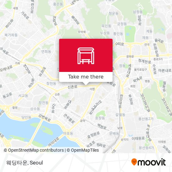 웨딩타운 map