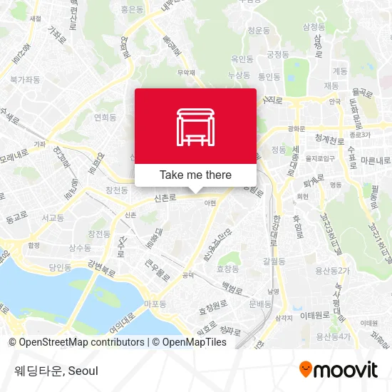 웨딩타운 map