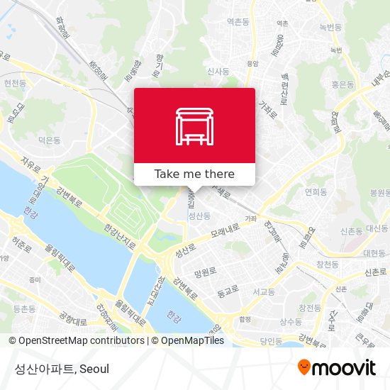 성산아파트 map