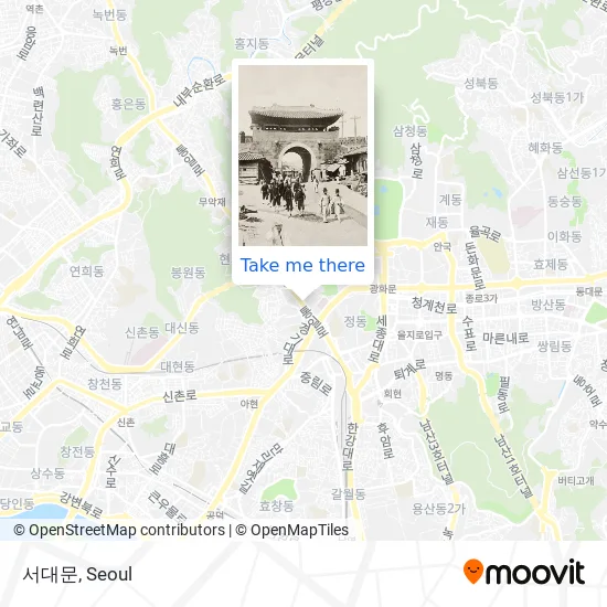 서대문 map