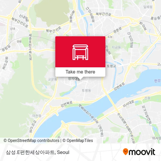 삼성.E편한세상아파트 map